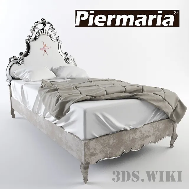 furniture – PIERMARIA BED YOUNG PM.BD.YO.15 3ds Max