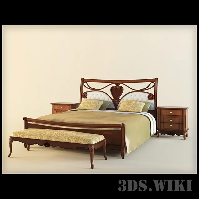 furniture – Pointex bed ELEONORA 3ds Max