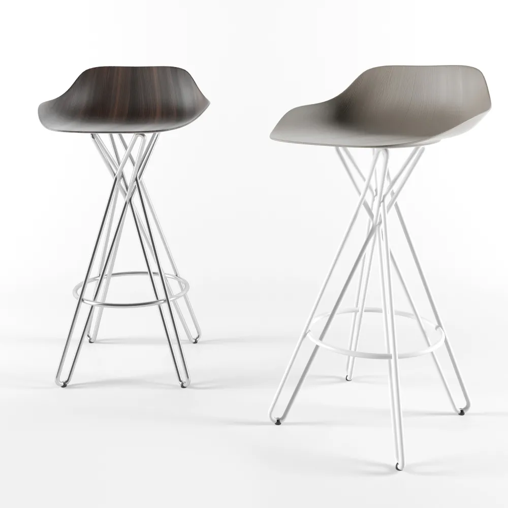 furniture – Poliform Harmony chairs 12 3ds Max