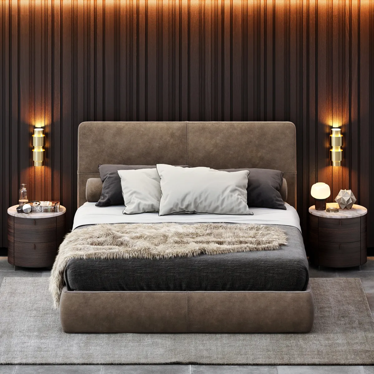 furniture – Poliform Laze bed 012 3ds Max