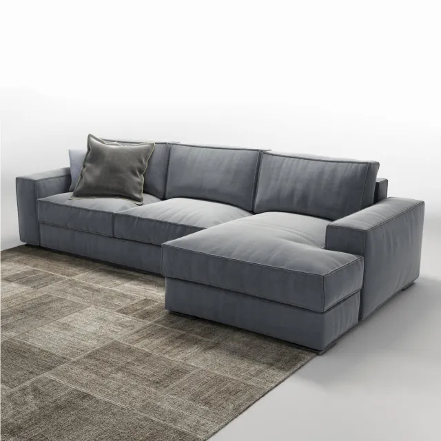 furniture – Poltrona Frau sofa 70 3ds Max