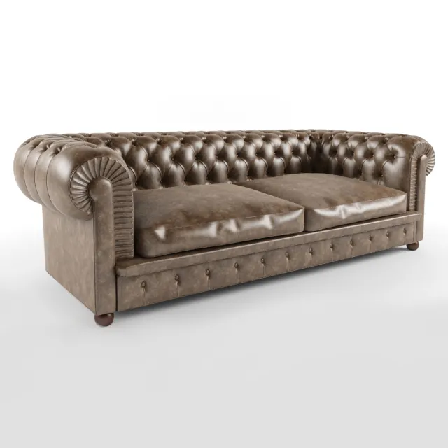 furniture – Poltrona Frau sofa 78 3ds Max