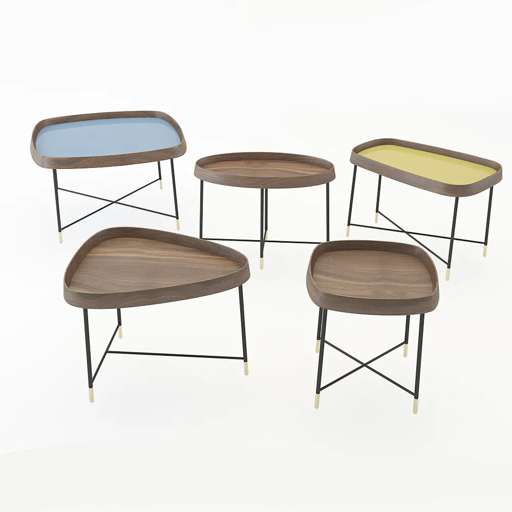 furniture – Porada Fritz tables 05 3ds Max