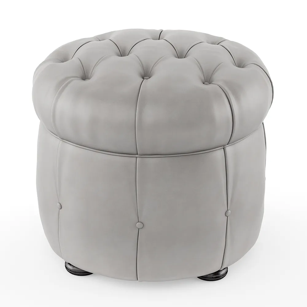 furniture – Pouf Classic Chestetfield 3ds Max