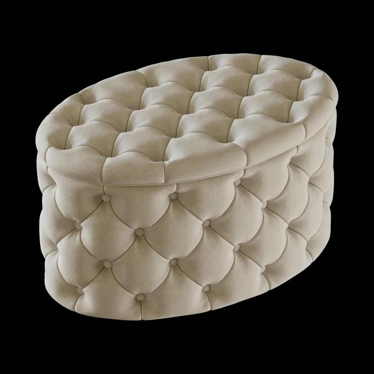 furniture – Pouf Gabrielli 4 3ds Max