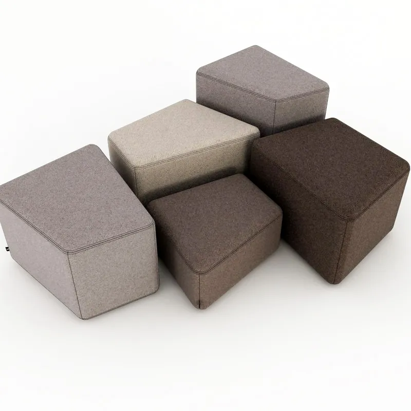 furniture – Poufs collection 75 3ds Max