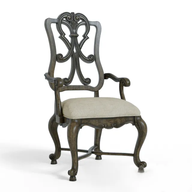 furniture – Queen Anne chair 6 3ds Max