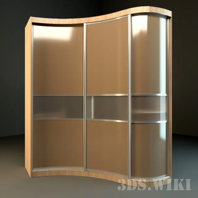 furniture – Radius sliding wardrobe from Radius-Line 3ds Max