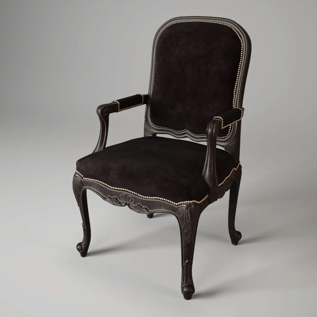 furniture – Ralph Lauren armchair 08 3ds Max