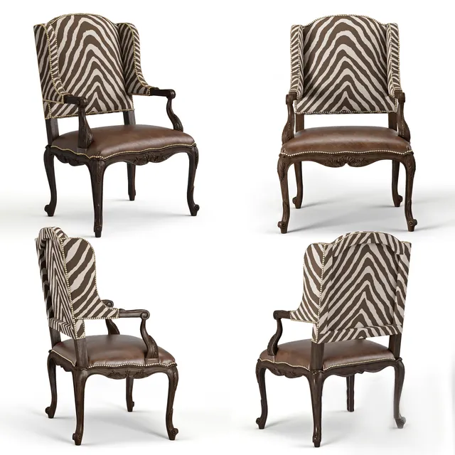 furniture – Ralph Lauren dining armchair 05 3ds Max