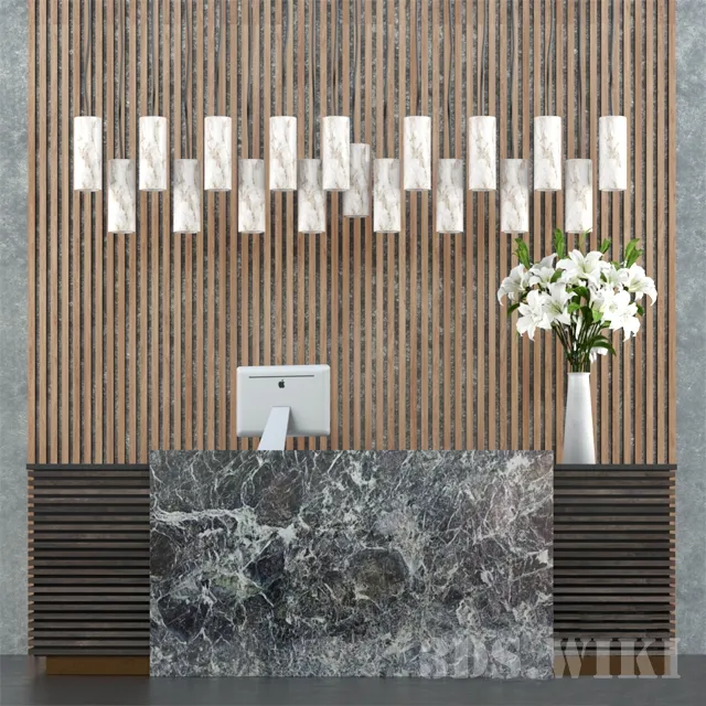furniture – Reception 3ds Max