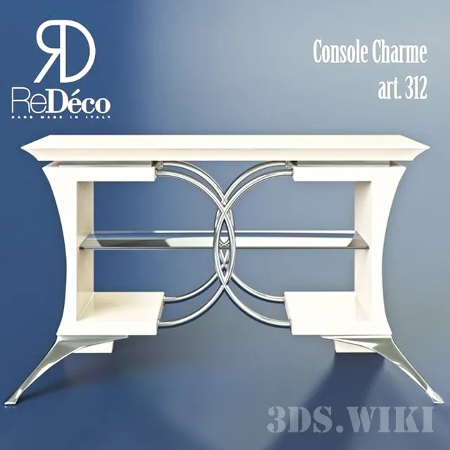 furniture – ReDeco console Charme 3ds Max