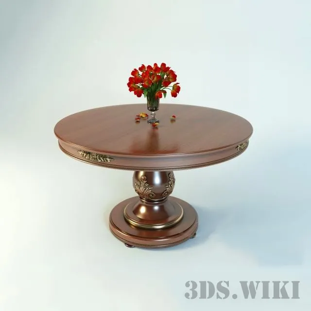 furniture – Reggenza Luxury table 3ds Max