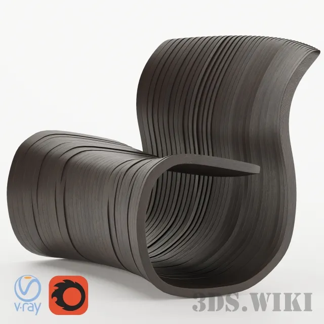 furniture – Riddle WOOD Pietro Estrada 3ds Max