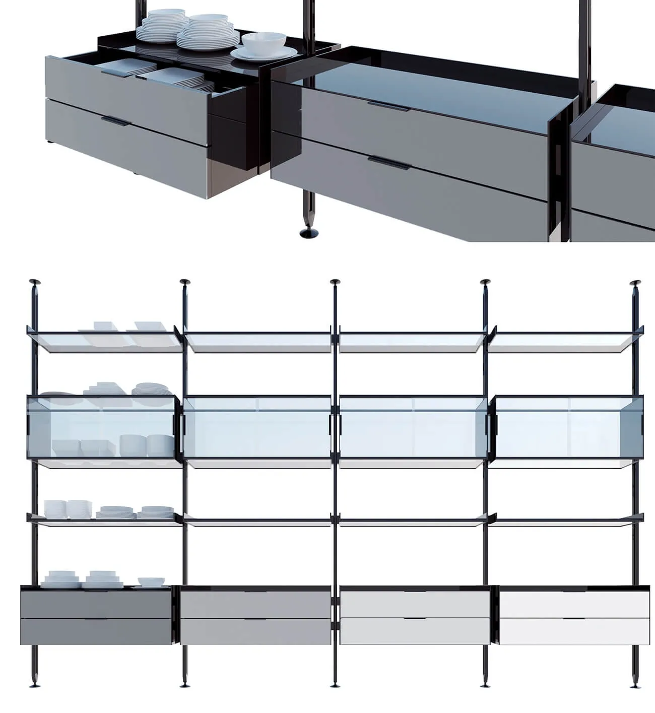 furniture – Rimadesio zenit system 01 3ds Max