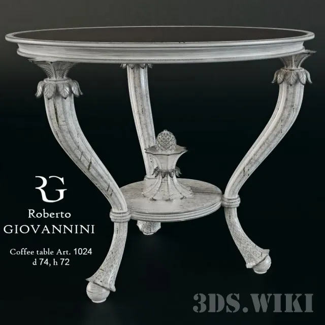 furniture – Roberto Giovannini Art 1024 coffee table 3ds Max