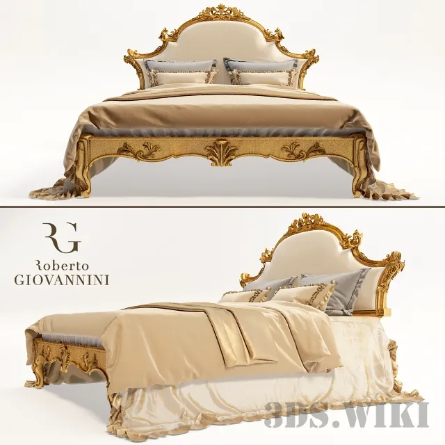 furniture – Roberto Giovannini srl Headboards 1133 bed 3ds Max