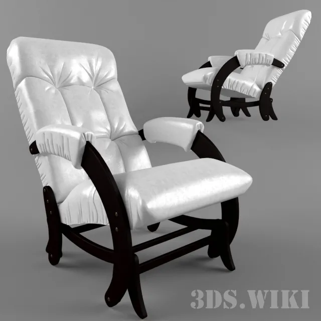 furniture – Rocking-chair Glaider Comfort Model 68 3ds Max