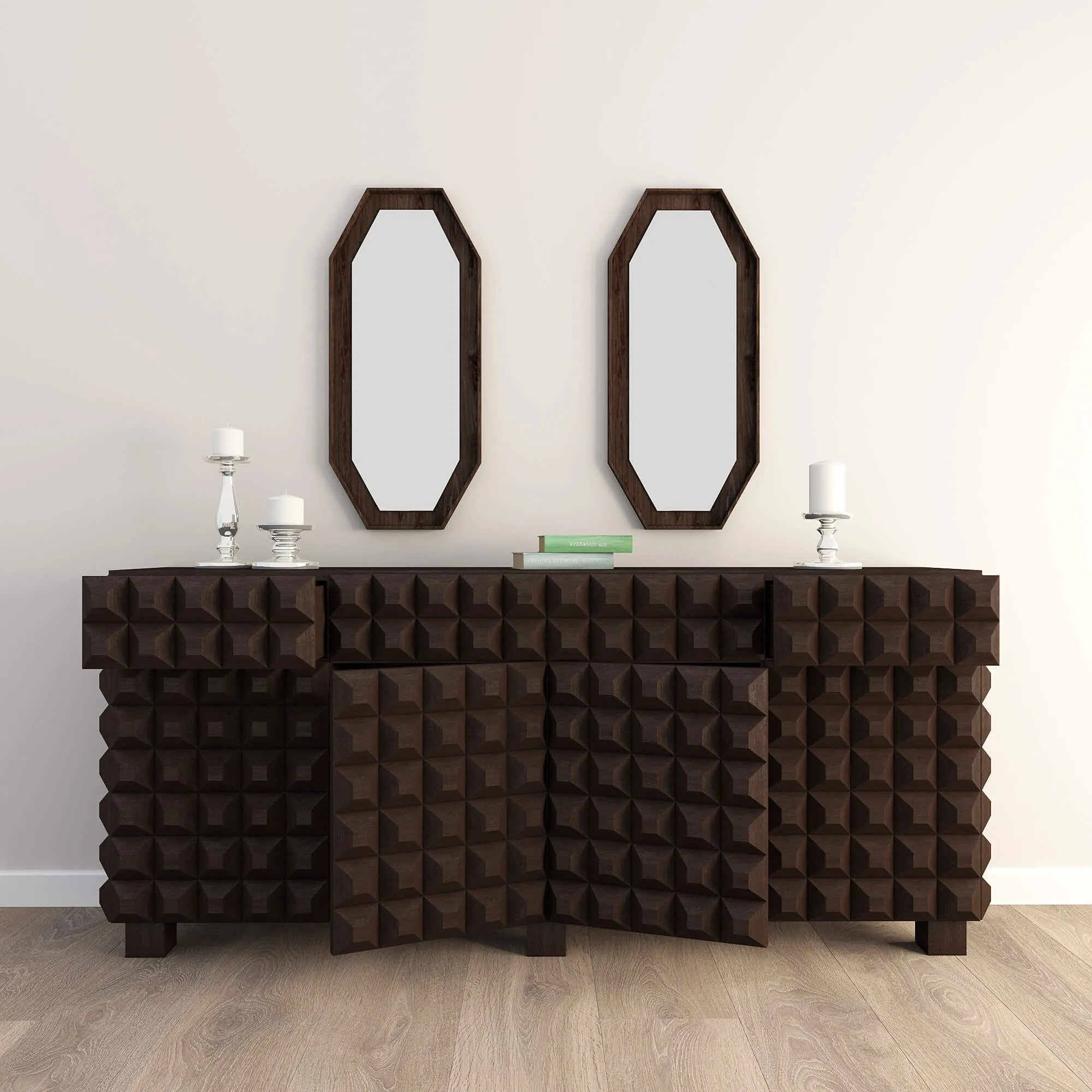 furniture – Roomba Pyramid chest of drawer 12 3ds Max