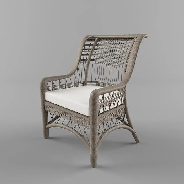 furniture – Rotang chair 447 3ds Max