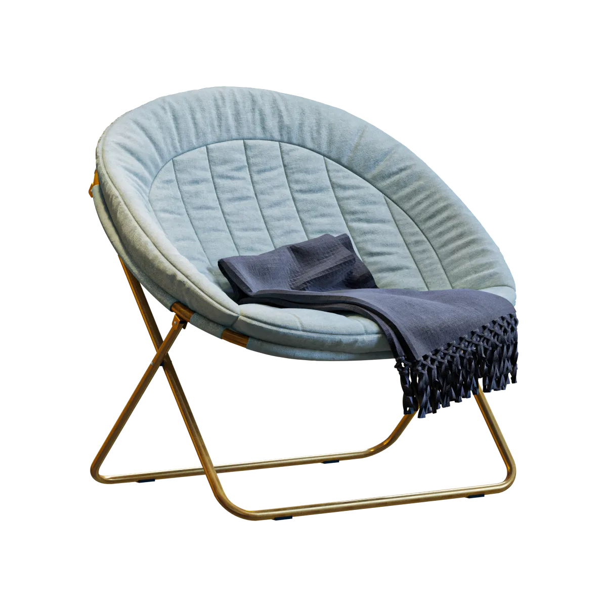 furniture – Round armchair 3ds Max