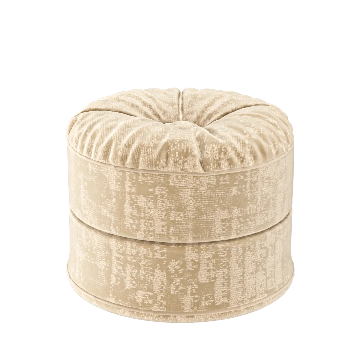 furniture – Round pouf 2 3ds Max