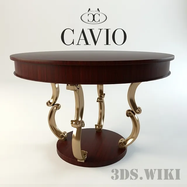 furniture – Round table Cavio srl Verona VR907 2 3ds Max