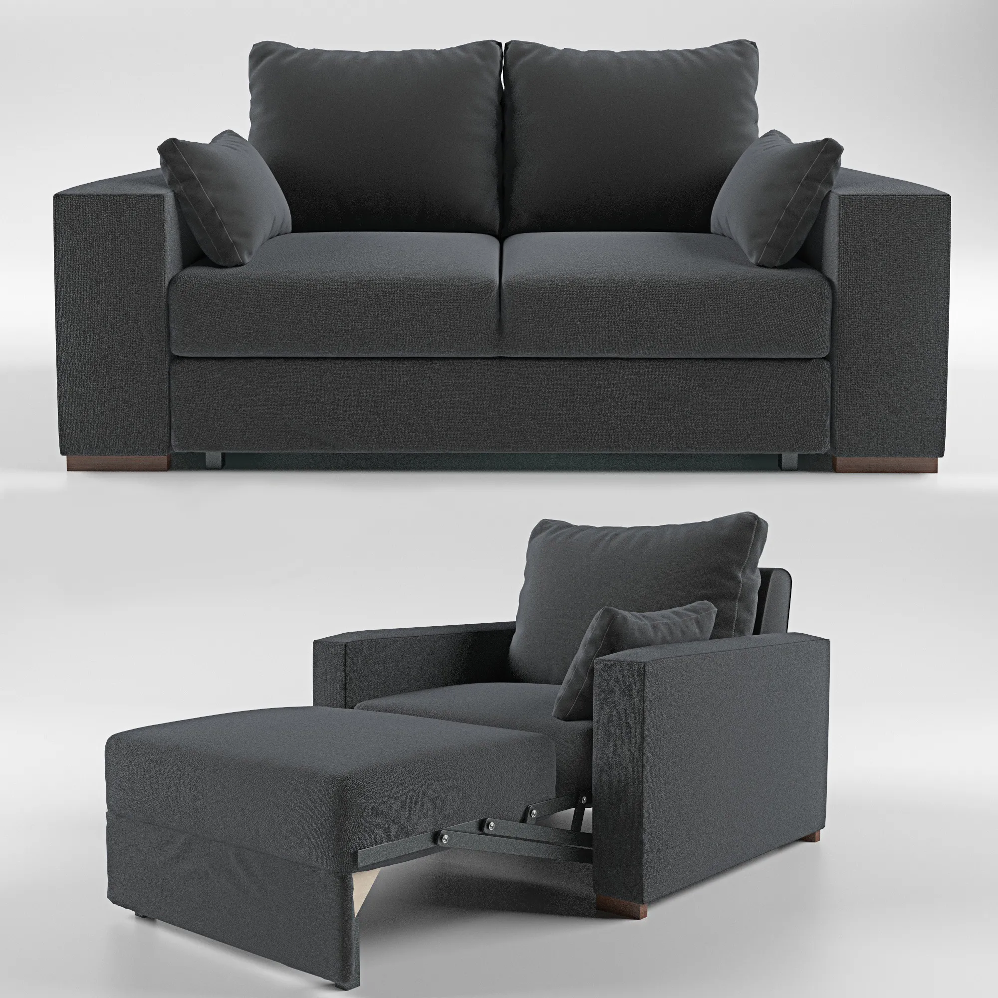 furniture – Savio Firmino sofa 17 3ds Max