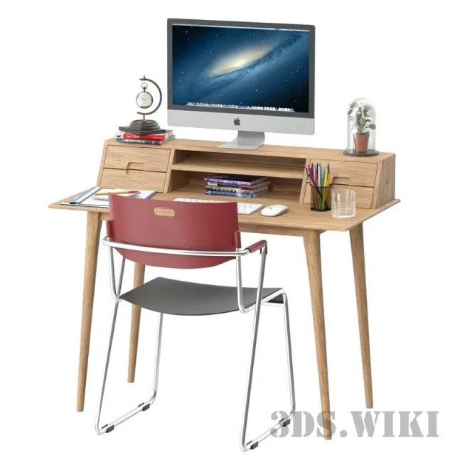 furniture – Scandinavian style furniture table decor 3ds Max