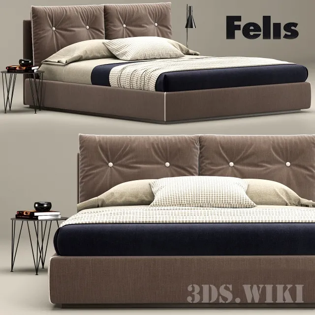 furniture – SCOTTY Rimini Company bed 3ds Max