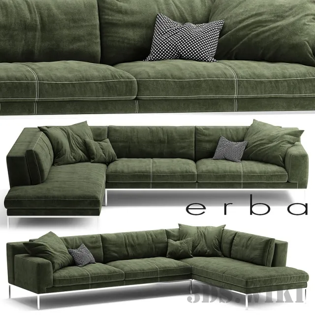 furniture – Sectional sofa 3ds Max