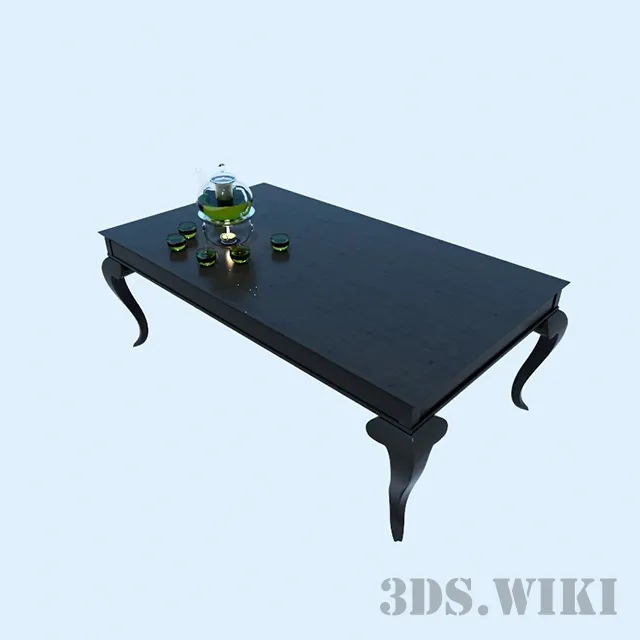 furniture – Selva coffee table 3ds Max