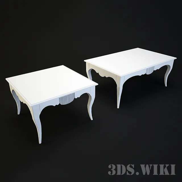 furniture – Selva coffee tables 3ds Max