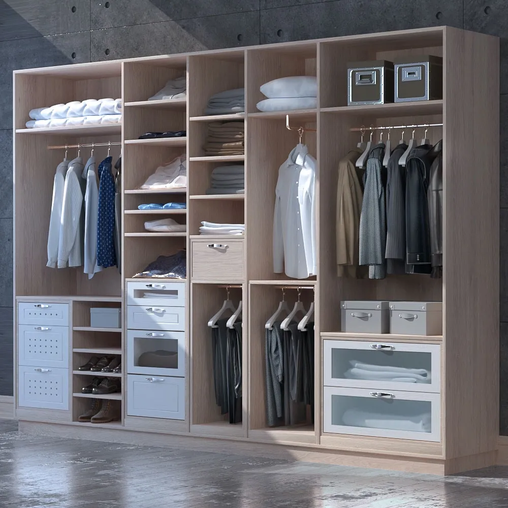 furniture – Set for clothes and shoes cabinet 3ds Max