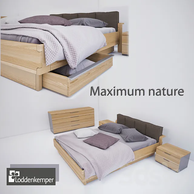 Furniture Set Loddenkemper (Germany) kollektsiya Maximum nature 3ds Max