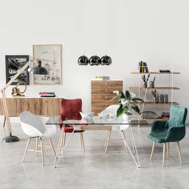furniture – Set of furniture Kare design 3ds Max