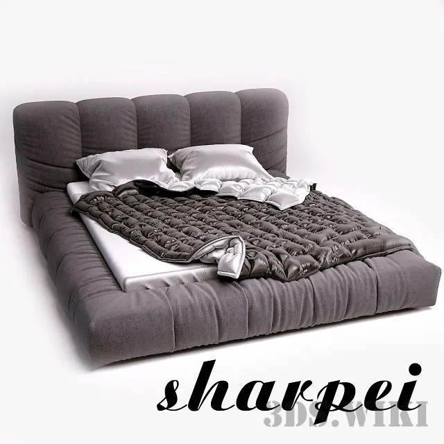 furniture – Sharpei bed (Sharpei) SMA factory 3ds Max