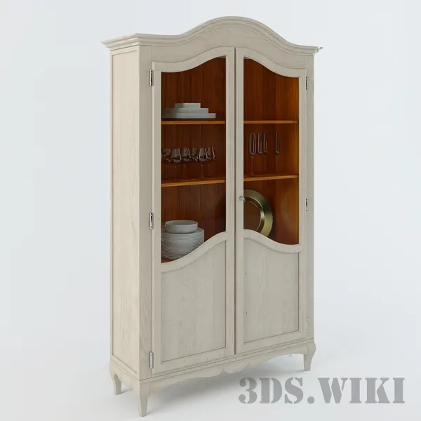 furniture – Showcase cabinet Selva 3ds Max