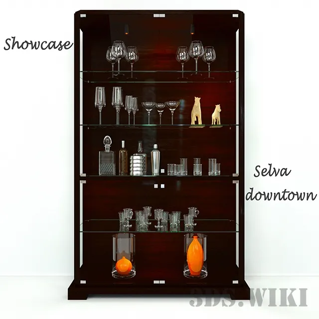 furniture – Showcase Selva 3ds Max