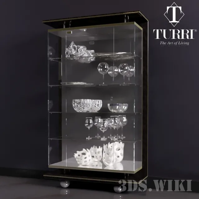 furniture – Showcase Turri 3ds Max