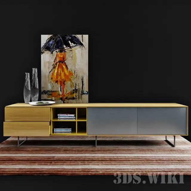 furniture – Sideboard AURA C8-3 by TREKU 3ds Max
