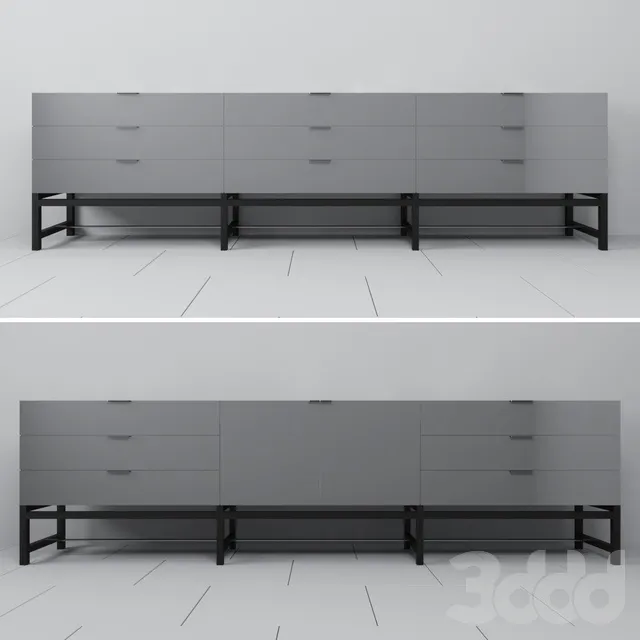 FURNITURE – SIDEBOARD & CHEST OF DRAWER – 3D MODELS – 3DS MAX – FREE DOWNLOAD – 9536