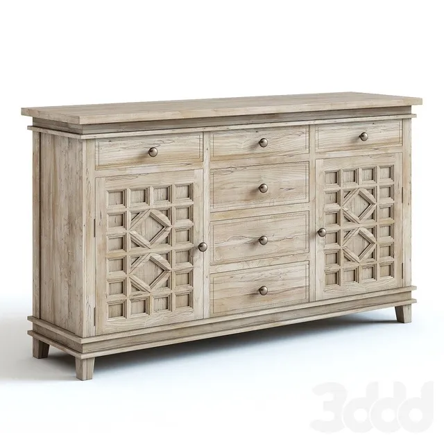 FURNITURE – SIDEBOARD & CHEST OF DRAWER – 3D MODELS – 3DS MAX – FREE DOWNLOAD – 9574