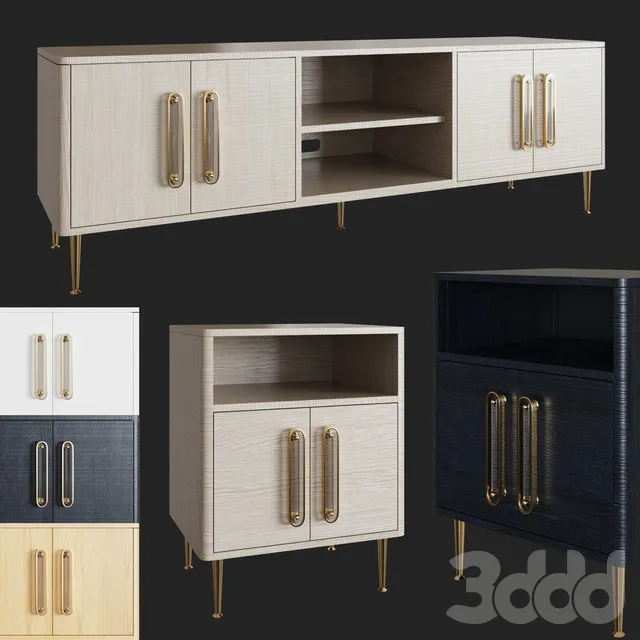 FURNITURE – SIDEBOARD & CHEST OF DRAWER – 3D MODELS – 3DS MAX – FREE DOWNLOAD – 9577
