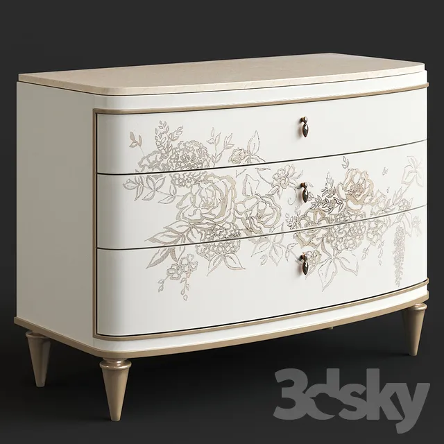 FURNITURE – SIDEBOARD & CHEST OF DRAWER – 3D MODELS – 3DS MAX – FREE DOWNLOAD – 9588