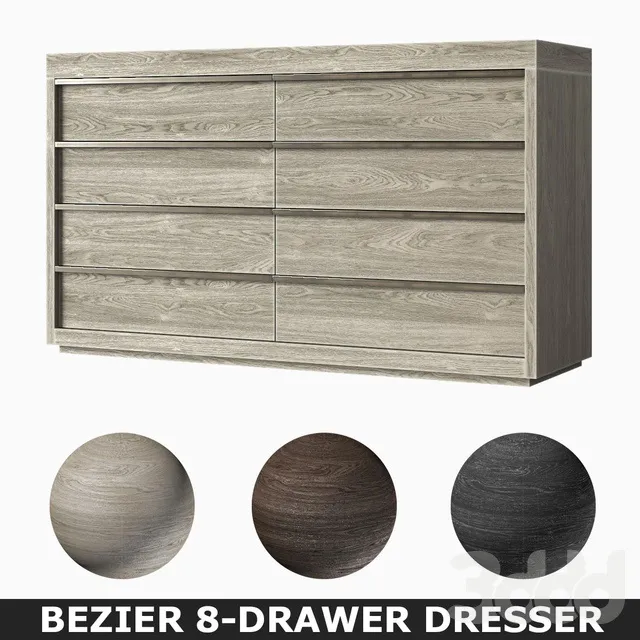 FURNITURE – SIDEBOARD & CHEST OF DRAWER – 3D MODELS – 3DS MAX – FREE DOWNLOAD – 9618