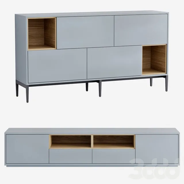 FURNITURE – SIDEBOARD & CHEST OF DRAWER – 3D MODELS – 3DS MAX – FREE DOWNLOAD – 9728