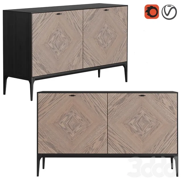 FURNITURE – SIDEBOARD & CHEST OF DRAWER – 3D MODELS – 3DS MAX – FREE DOWNLOAD – 9786