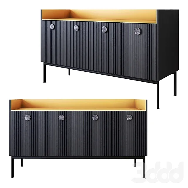 FURNITURE – SIDEBOARD & CHEST OF DRAWER – 3D MODELS – 3DS MAX – FREE DOWNLOAD – 9814