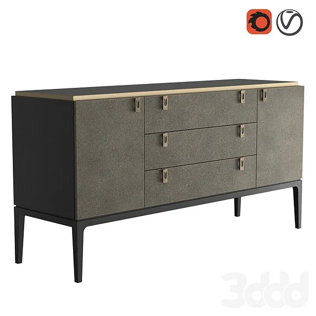 FURNITURE – SIDEBOARD & CHEST OF DRAWER – 3D MODELS – 3DS MAX – FREE DOWNLOAD – 9828